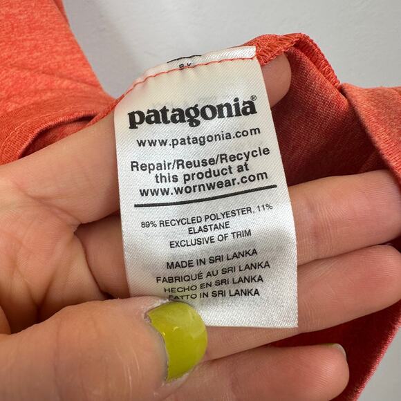 Patagonia Orange Seabrook Skirt - Picture 4 of 8